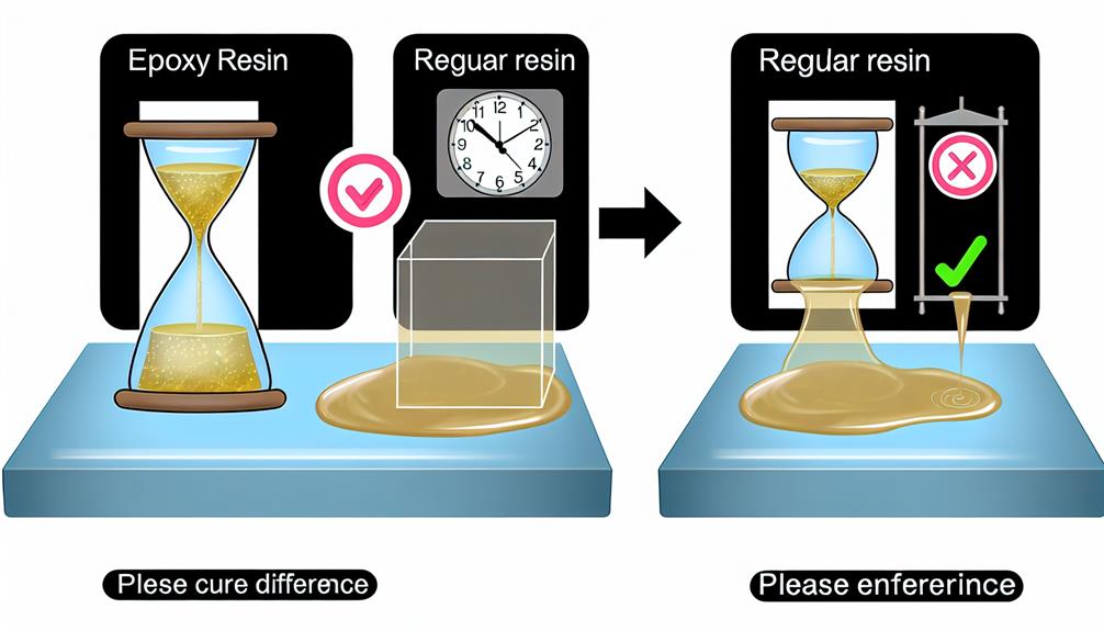 comparing epoxy and resin