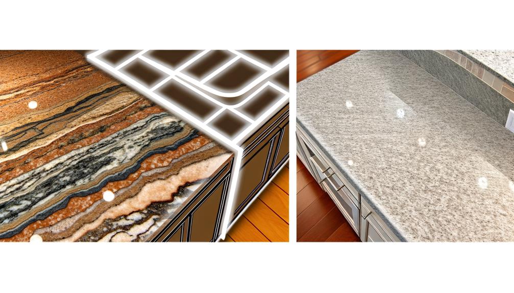 granite vs quartz countertops