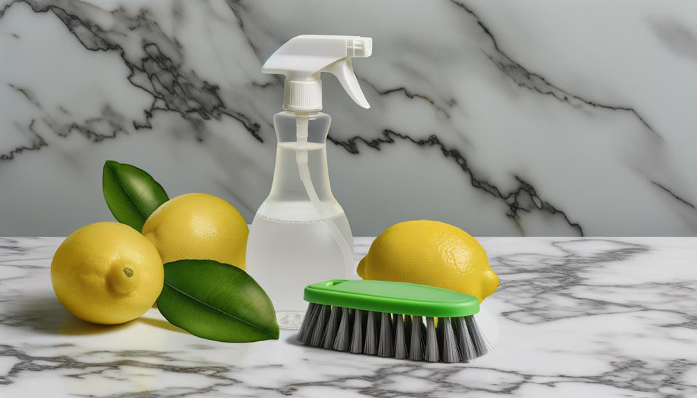 natural cleaning agent solution