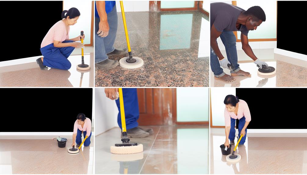 polishing terrazzo to perfection