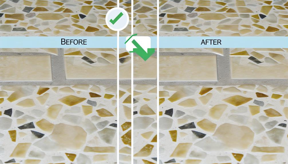 properly seal terrazzo floors