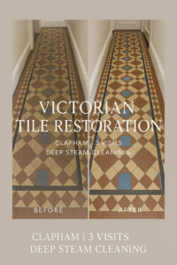 victorian tile restoration before and after pics of 